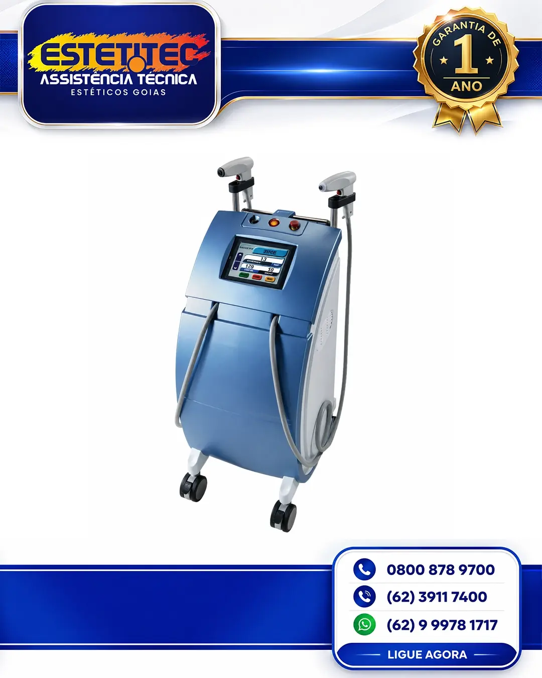 ASSISTÊNCIA TÉCNICA ALMA LASER ACCENT XL BRASIL