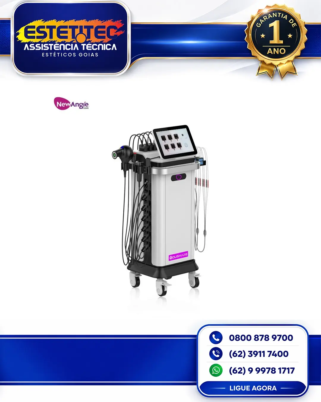 ASSISTÊNCIA TÉCNICA NEWANGIE CO2 RIO DE JANEIRO