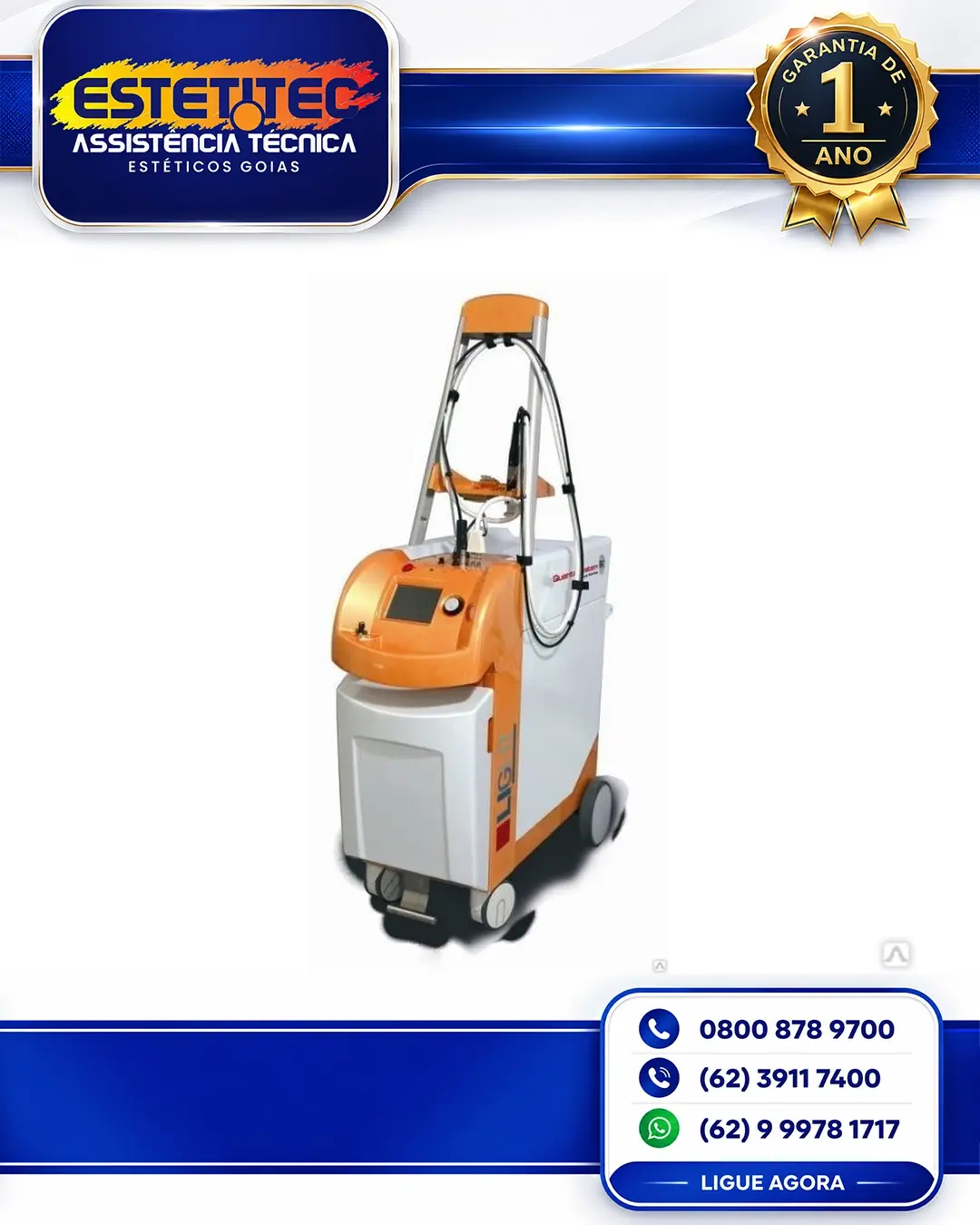 ASSISTÊNCIA TÉCNICA QUANTA SYSTEM LIGHT BRASÍLIA