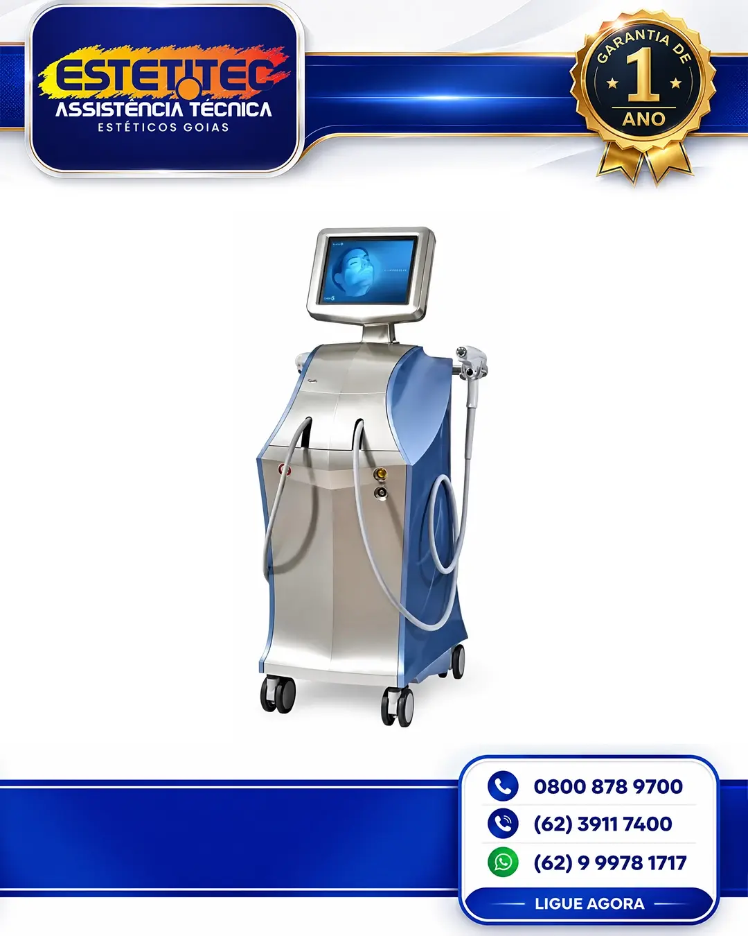 CONSERTO ALMA LASER ACCENT V SHAPE MATO GROSSO