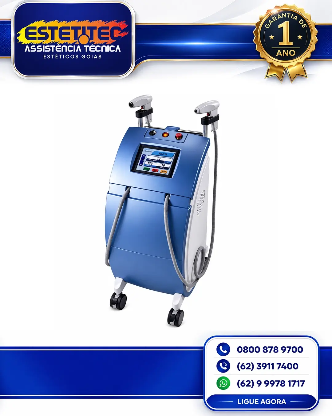 CONSERTO ALMA LASER HARMONY ACCENT XL BRASIL