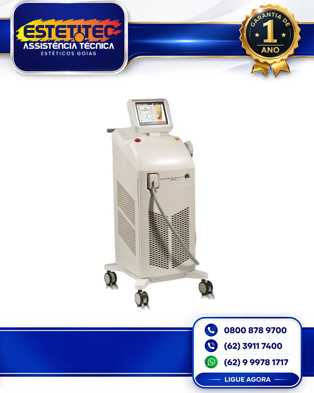 CONSERTO ALMA LASER HARMONY LITE MATO GROSSO