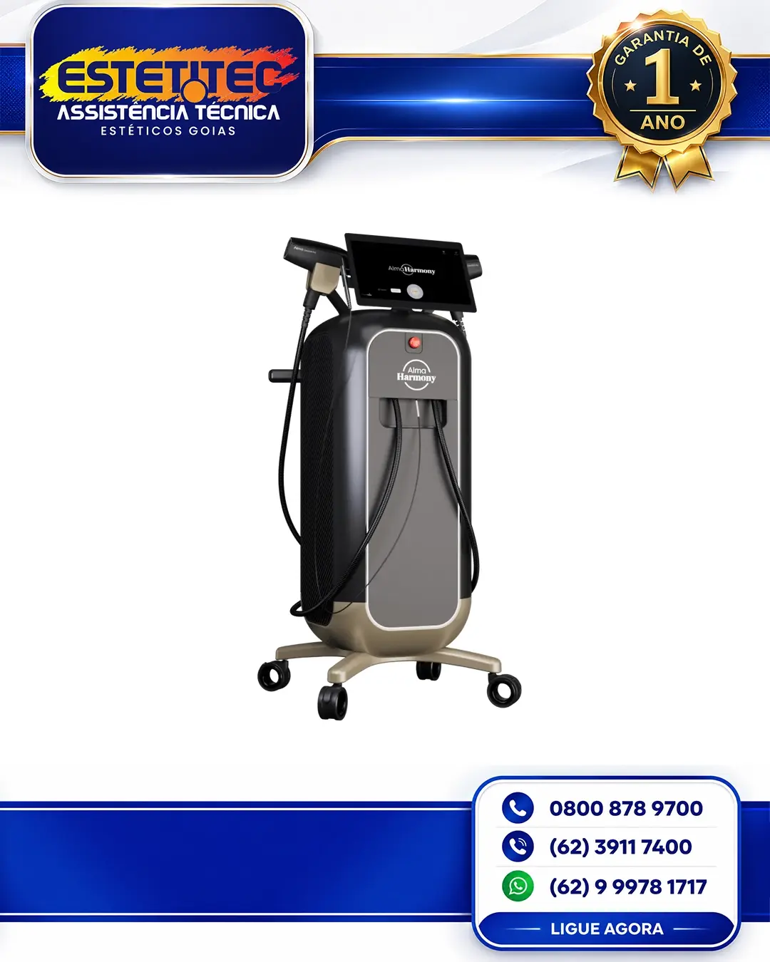 CONSERTO ALMA LASER HARMONY PORTO ALEGRE