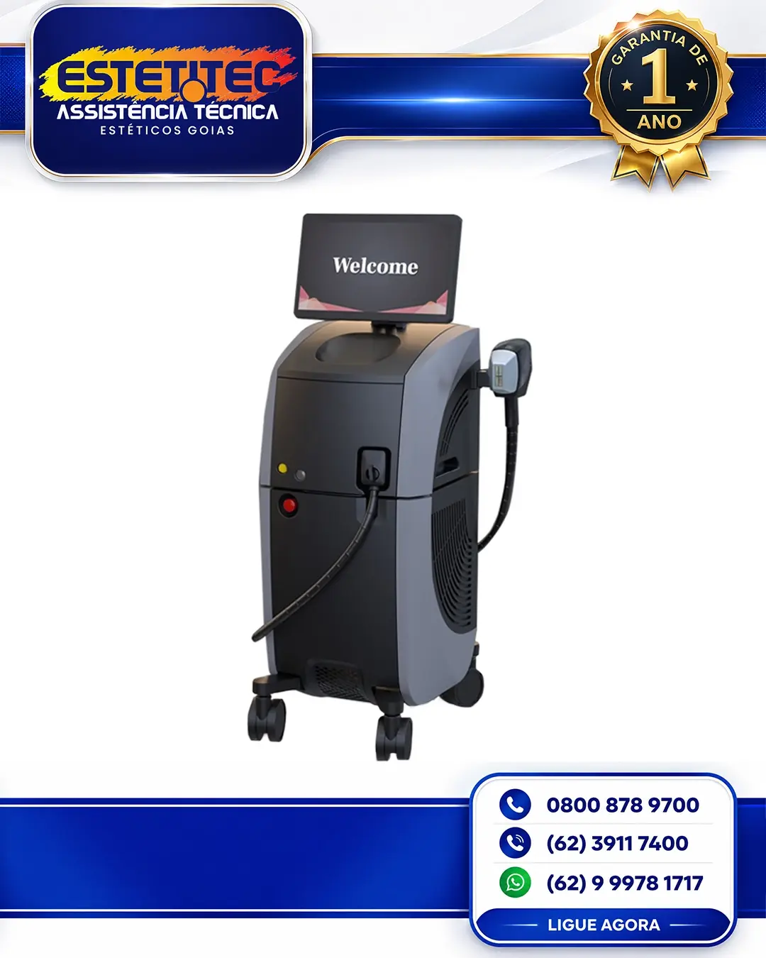 CONSERTO ALMA LASER HARMONY XXL NO BRASIL