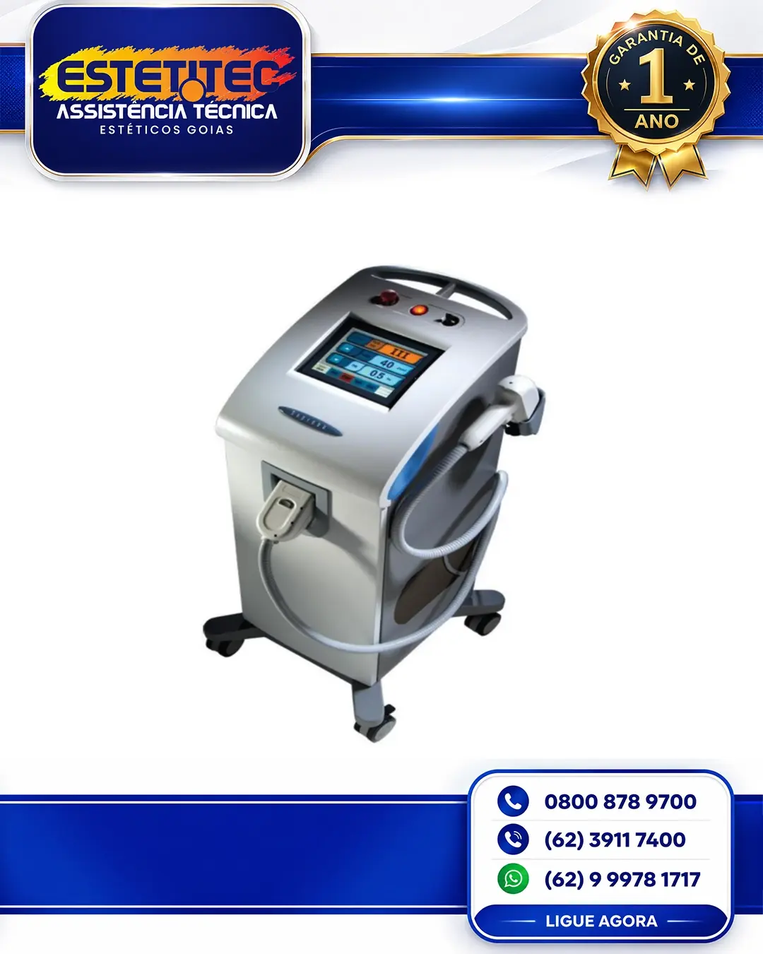 CONSERTO ALMA LASER SOPRANO XLI DISTRITO FEDERAL