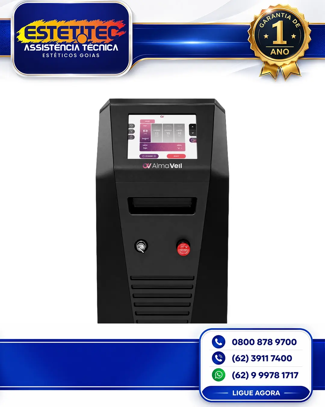 CONSERTO ALMA LASER VEIL PARANÁ