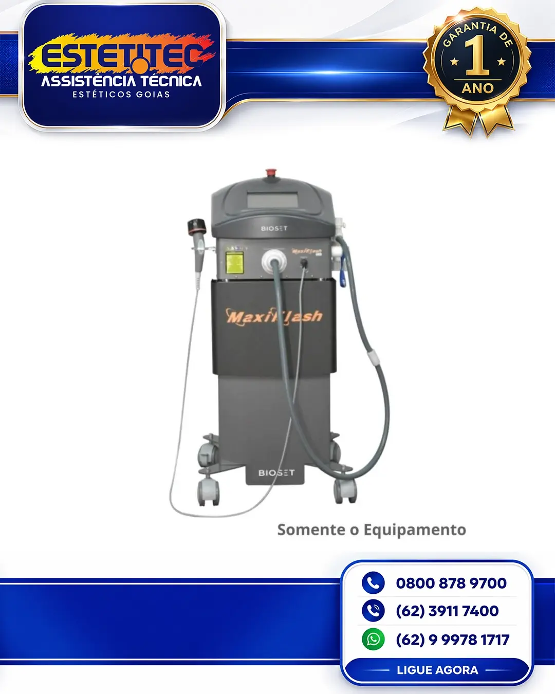 CONSERTO BIOSET MAGNI ICE YAG CUIABÁ