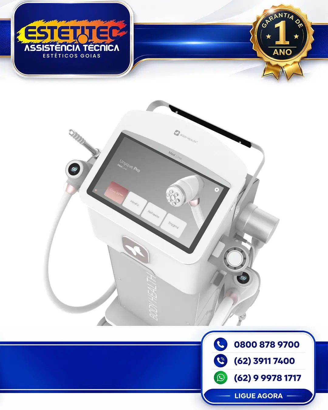 CONSERTO BODY HEALTH UNYQUE PRO CUIABÁ
