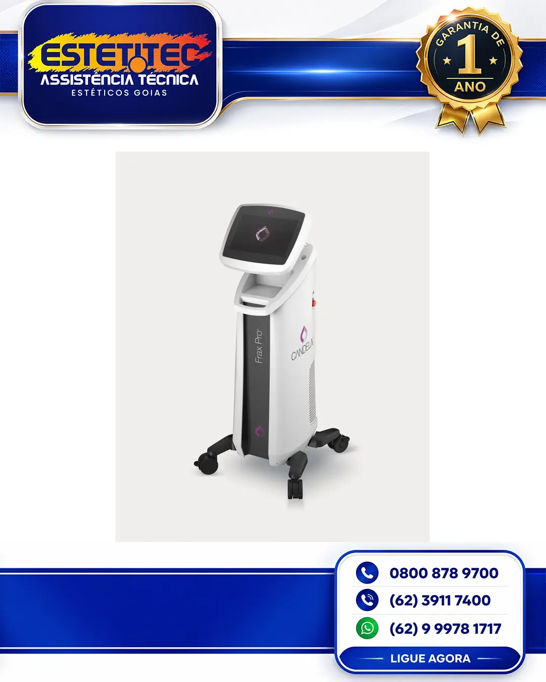 CONSERTO CANDELA FRAX PRO BRASÍLIA