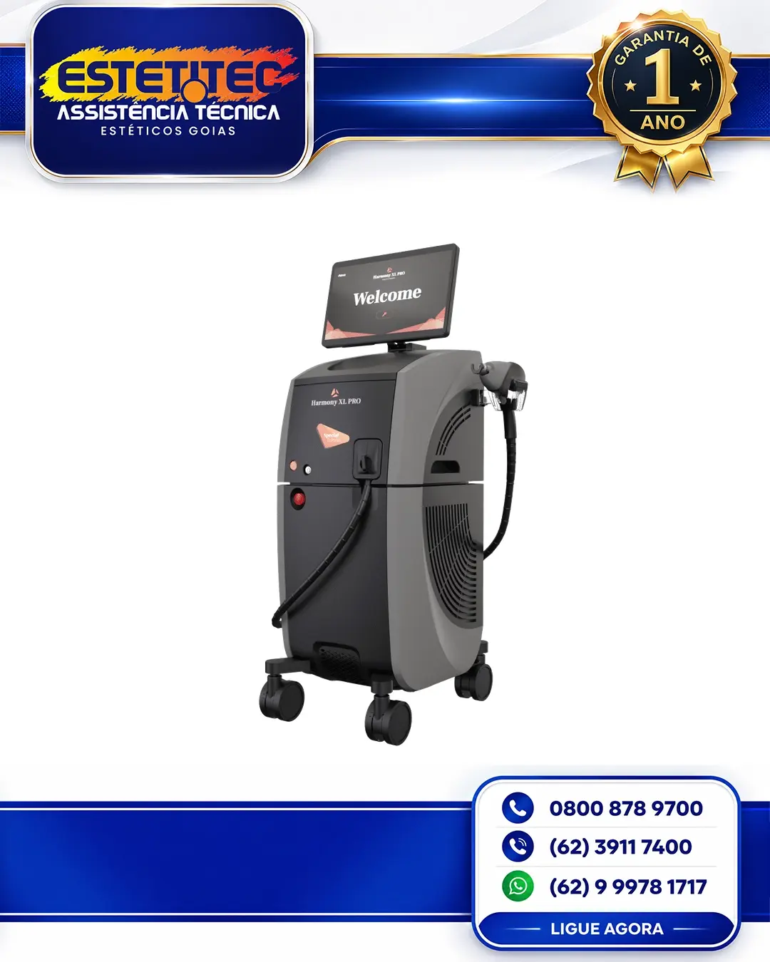 CONSERTO DE ALMA LASER HARMONY DYE VL BRASIL