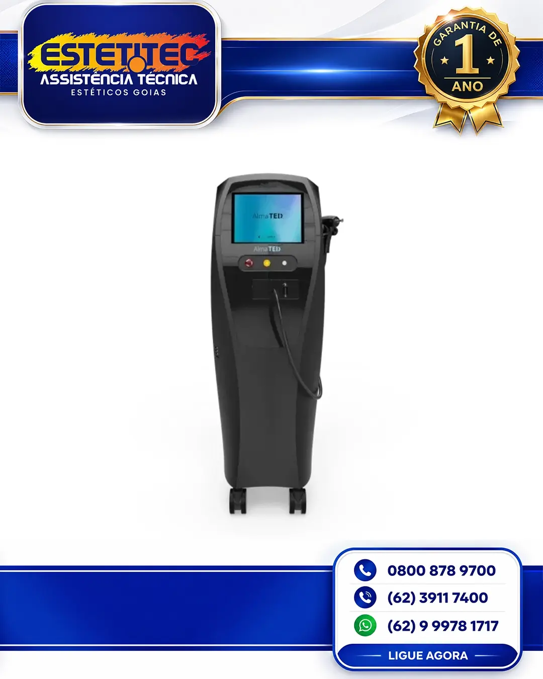 CONSERTO DE ALMA LASER TED HAIR CARE NO BRASIL