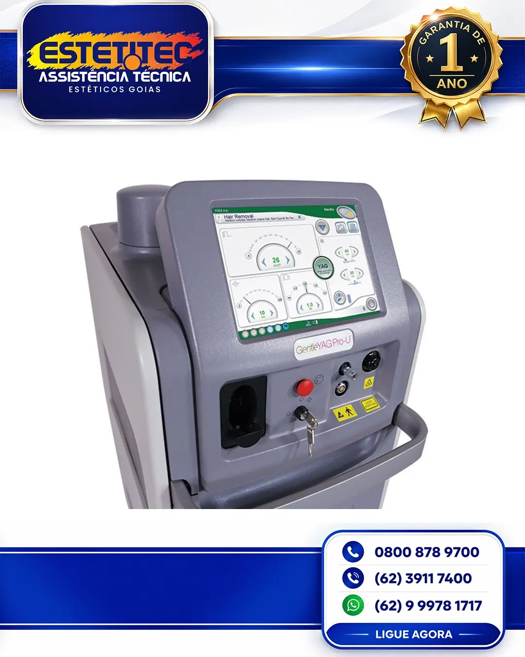 CONSERTO DE CANDELA GENTLEYAG PRO SANTA CATARINA