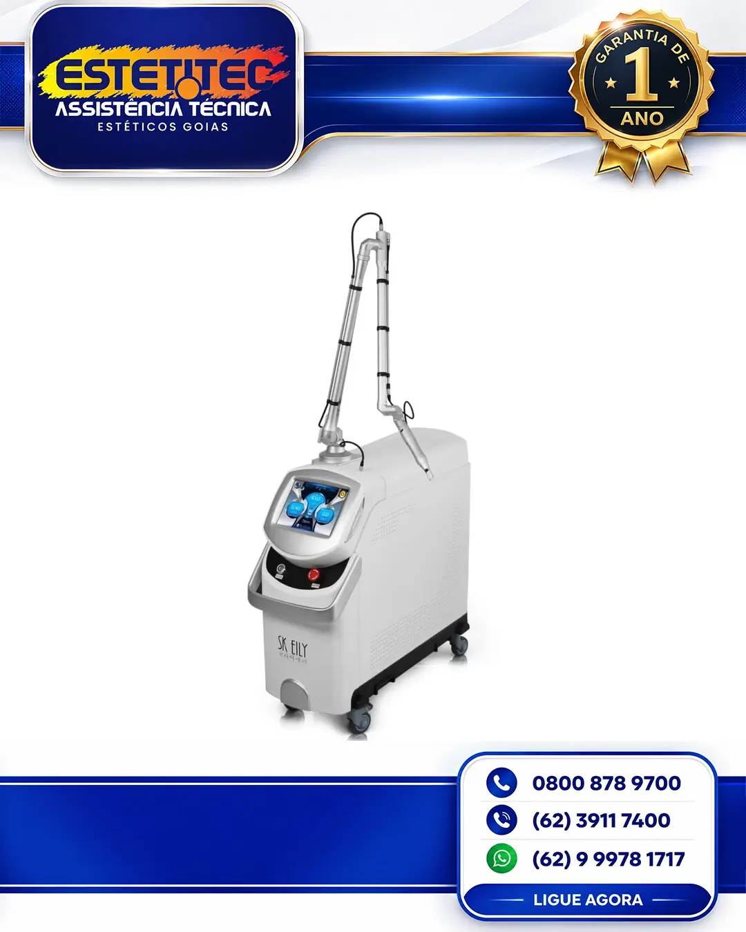 CONSERTO DE KMS ND YAG CURITIBA