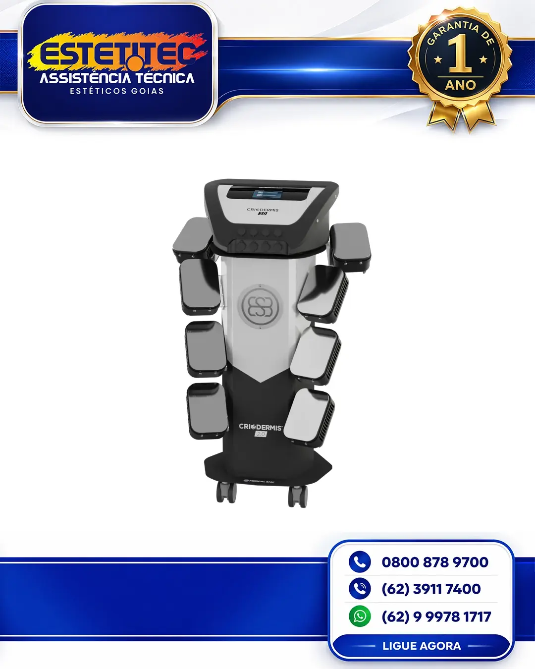 CONSERTO DE MEDICAL SAN CRIODERMIS 2 0 GOIÂNIA