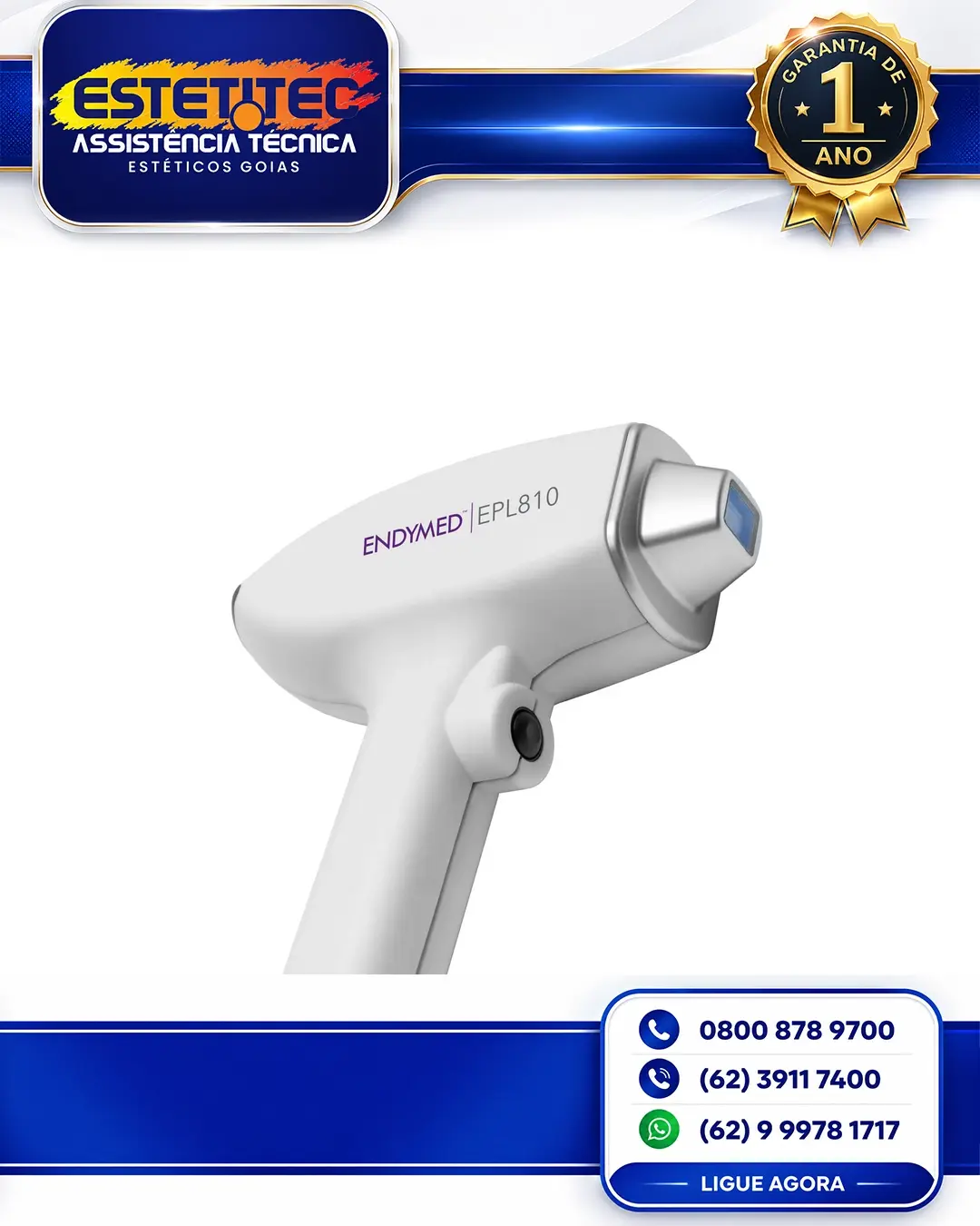 CONSERTO ENDYMED PURE LASER CUIABÁ