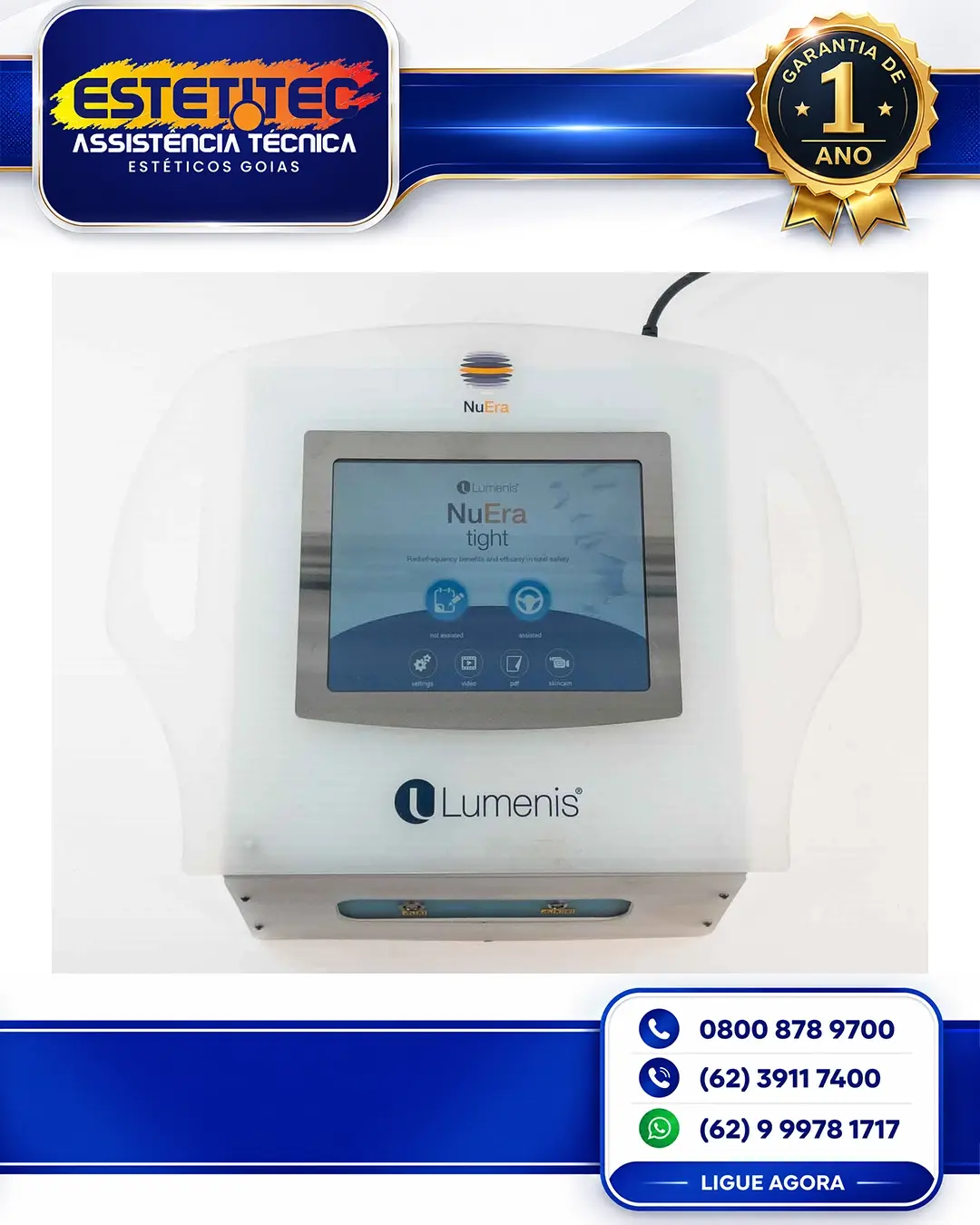 CONSERTO LUMENIS NUERA TIGHT SANTA CATARINA