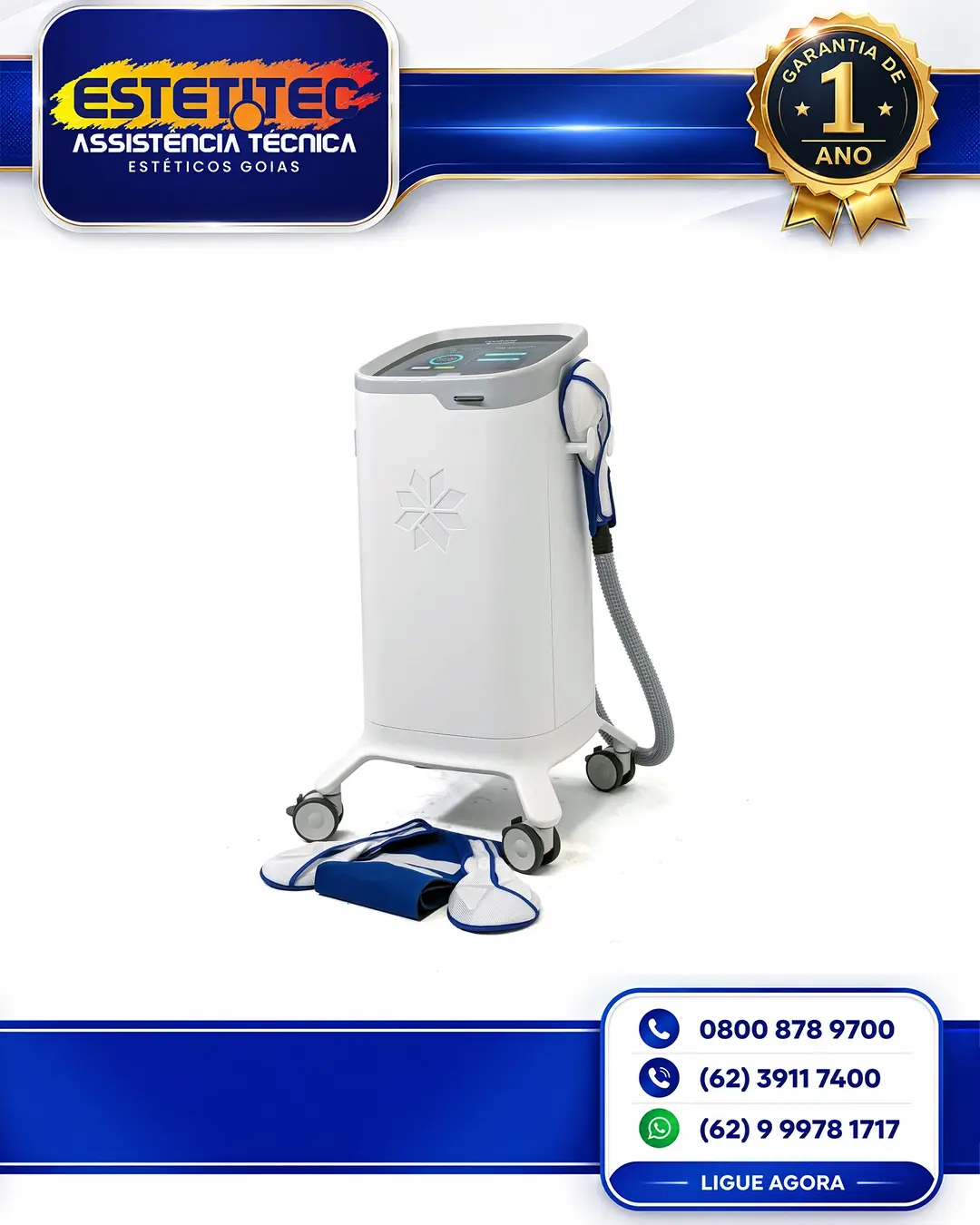 CONSERTO ZELTIQ COOLTONE CUIABÁ