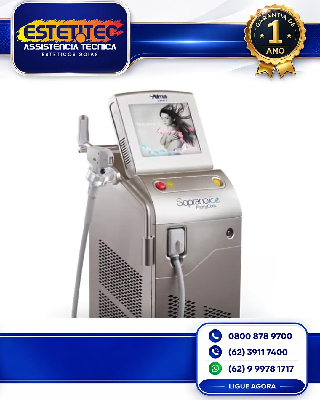 ESPECIALIZADA ALMA LASER SOPRANO SHR FORTALEZA