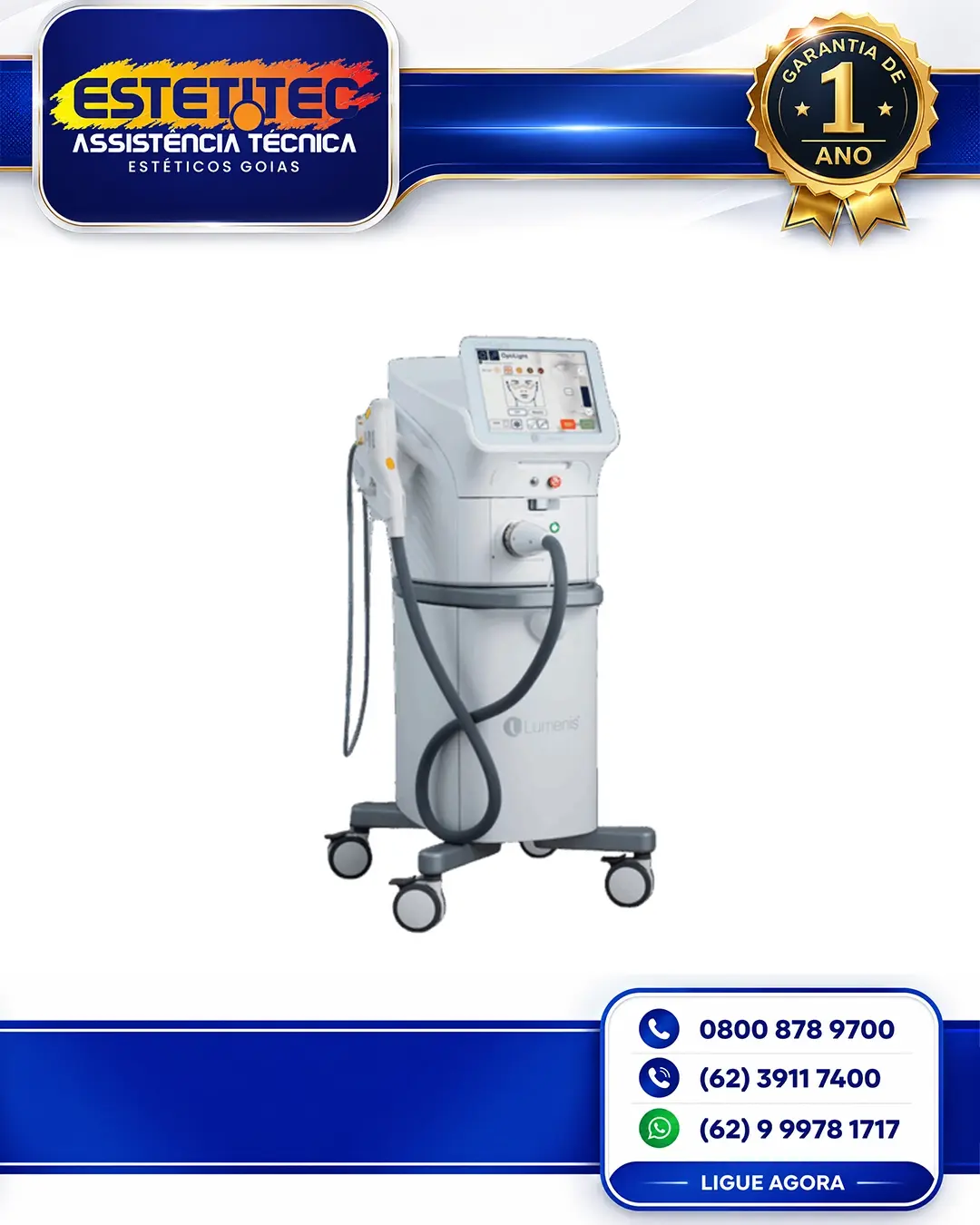 ESPECIALIZADA LUMENIS OPTILIGHT CUIABÁ