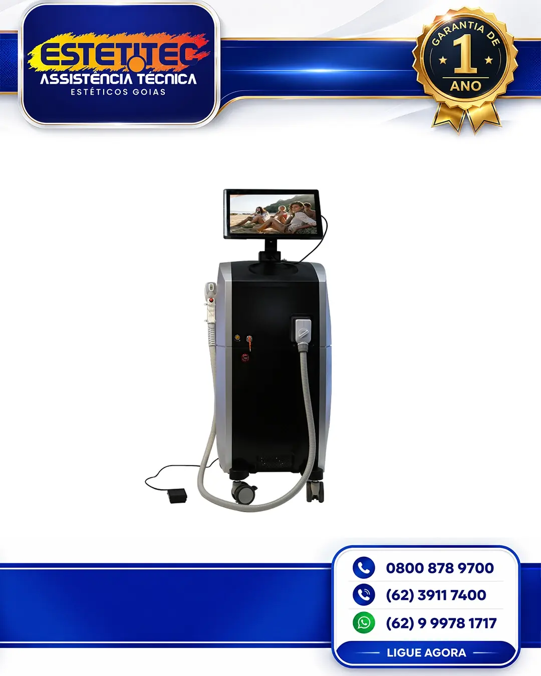 ESPECIALIZADA NEWANGIE DIODE LASER FLORIANÓPOLIS