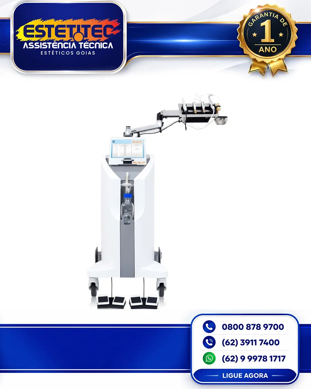 ESPECIALIZADA VENUS CONCEPT NEOGRAFT GOIÂNIA