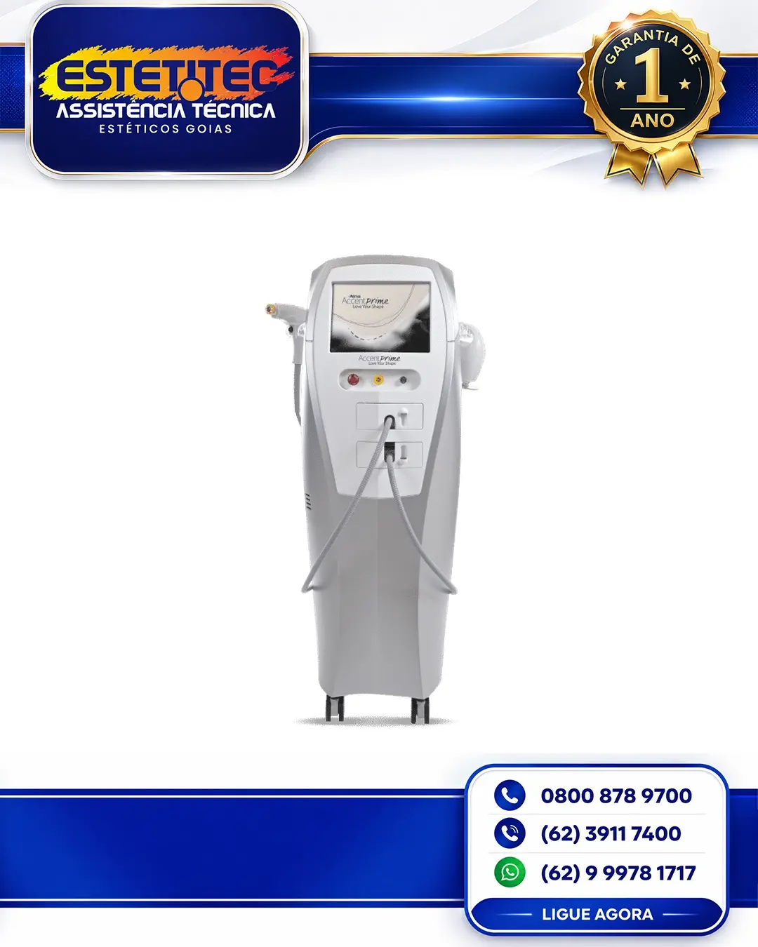 MANUTENÇÃO ALMA LASER ACCENT PRIME BODY BRASIL