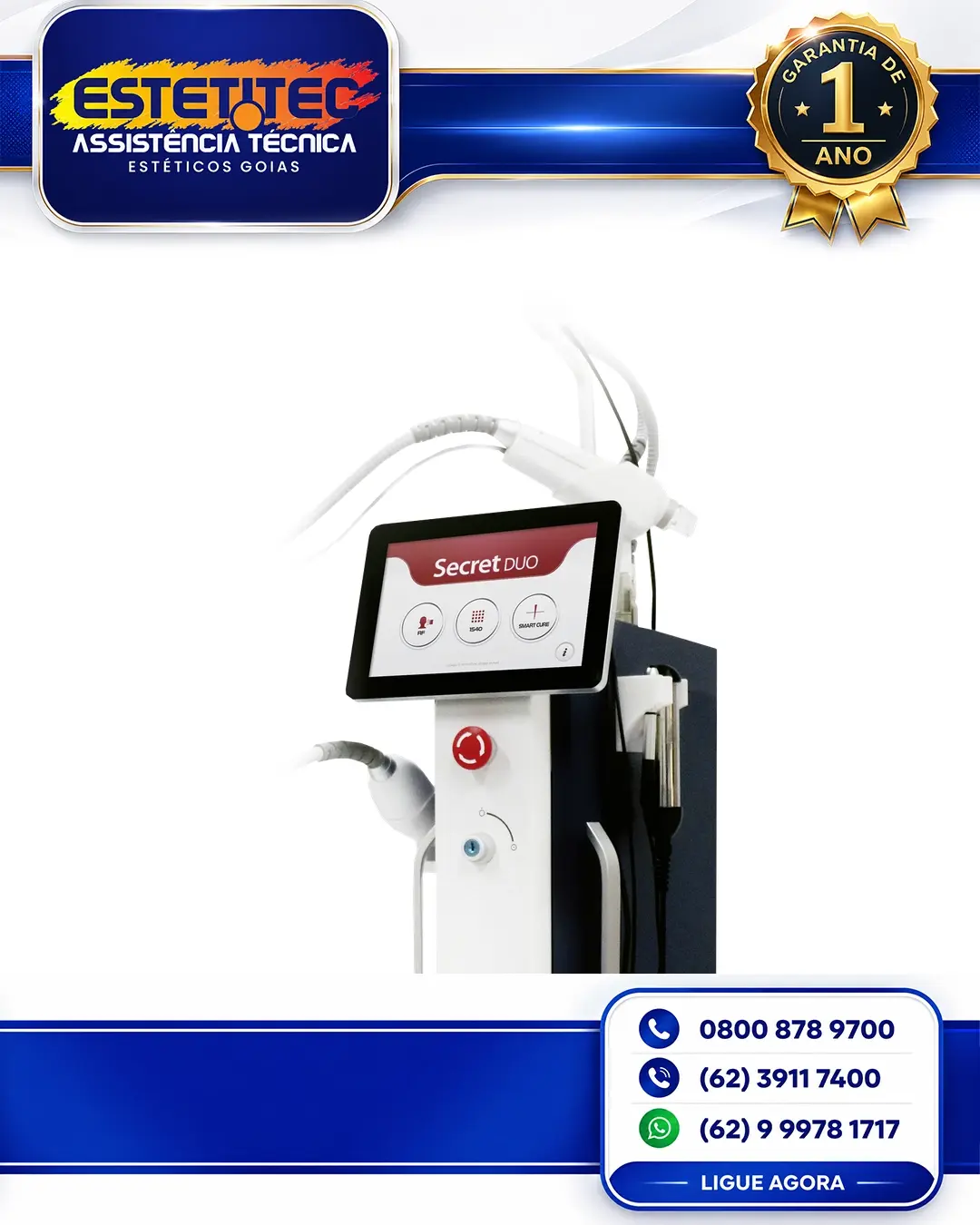 MANUTENÇÃO CLASSYS SECRET DUO SANTA CATARINA