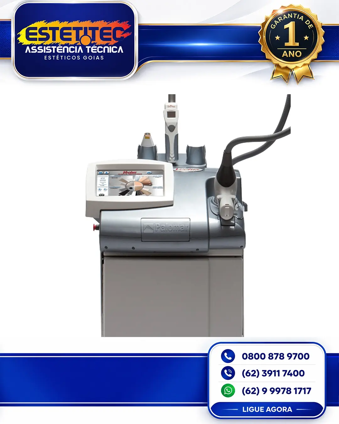 MANUTENÇÃO CYNOSURE VECTUS BRASIL
