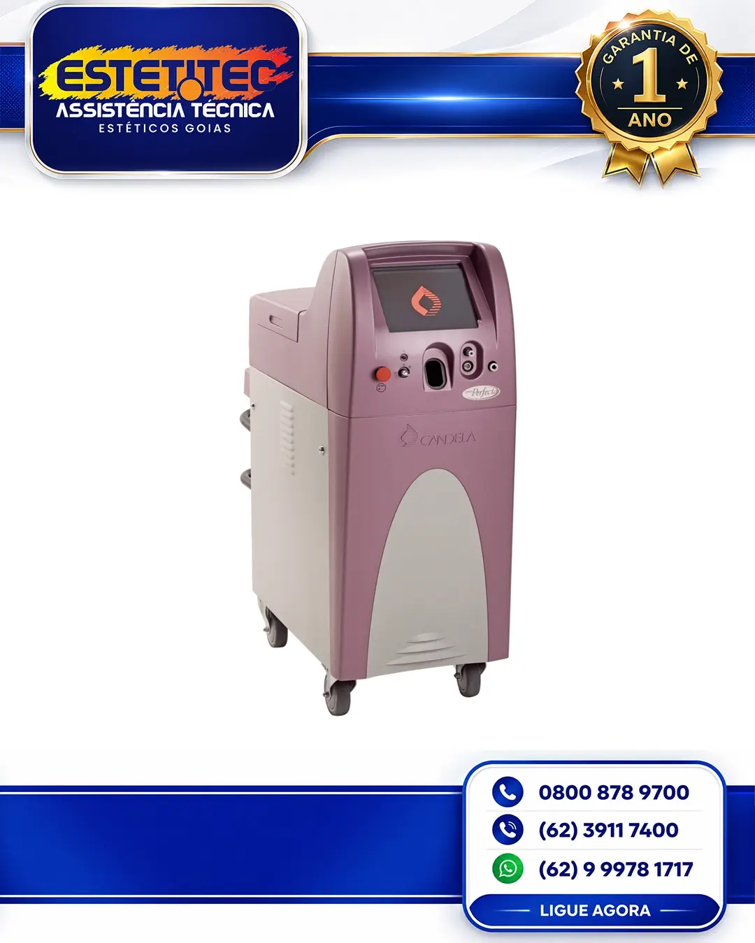 MANUTENÇÃO DE CANDELA VBEAM PERFECTA CURITIBA