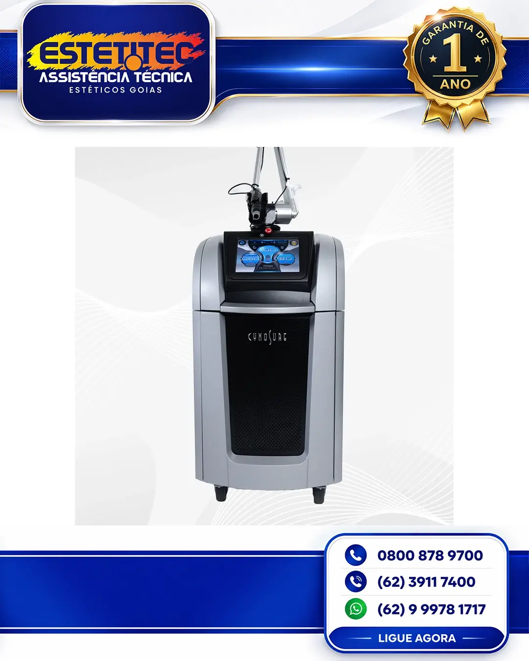 MANUTENÇÃO DE CYNOSURE PICOSURE MATO GROSSO DO SUL