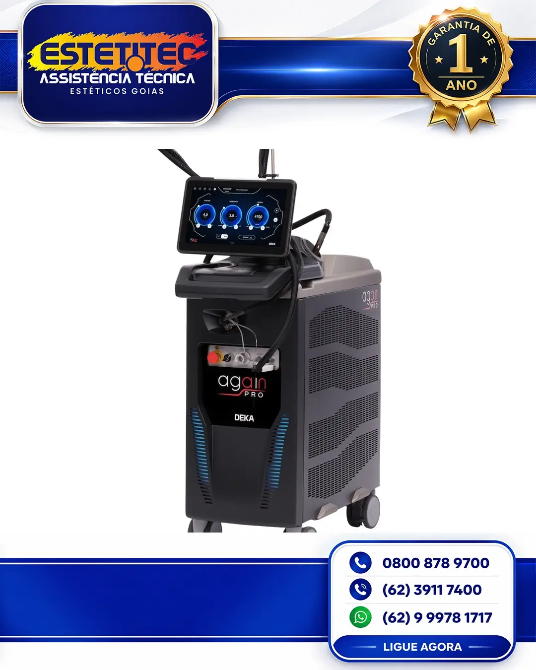 MANUTENÇÃO DE DEKA AGAIN BRASÍLIA