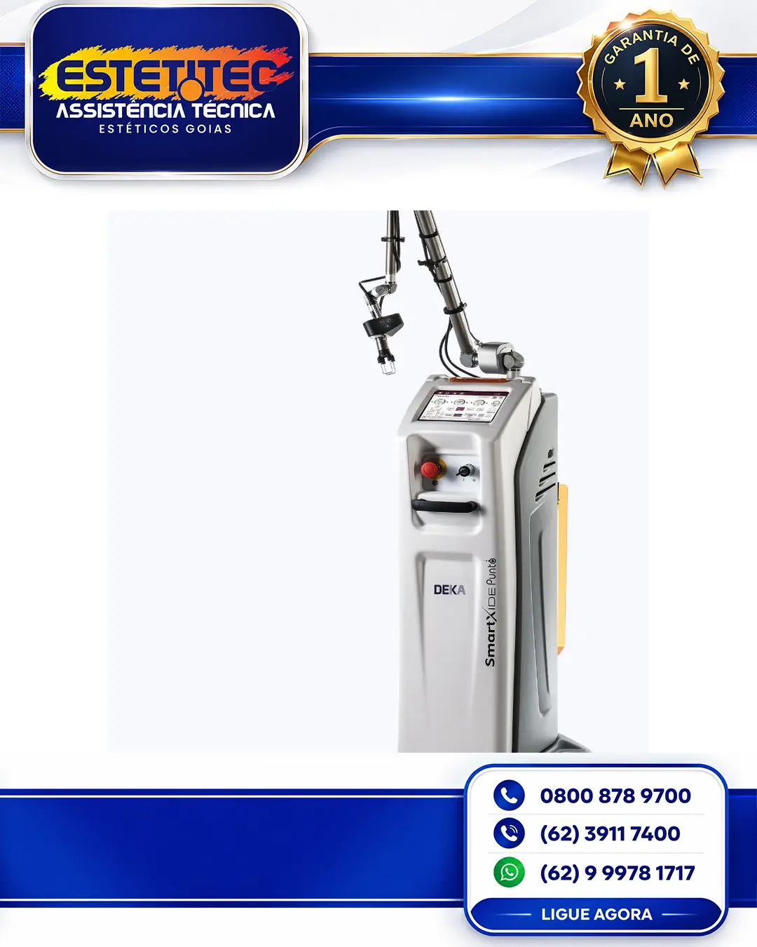 MANUTENÇÃO DE DEKA SMARTXIDE PUNTO PARANÁ
