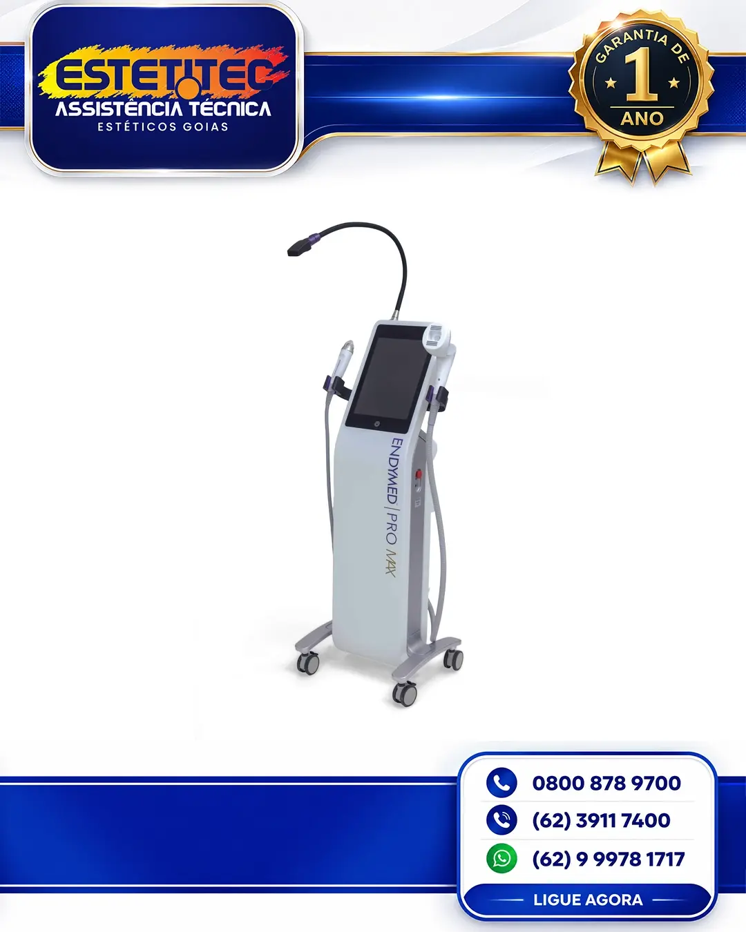 MANUTENÇÃO DE ENDYMED PRO MAX BRASÍLIA