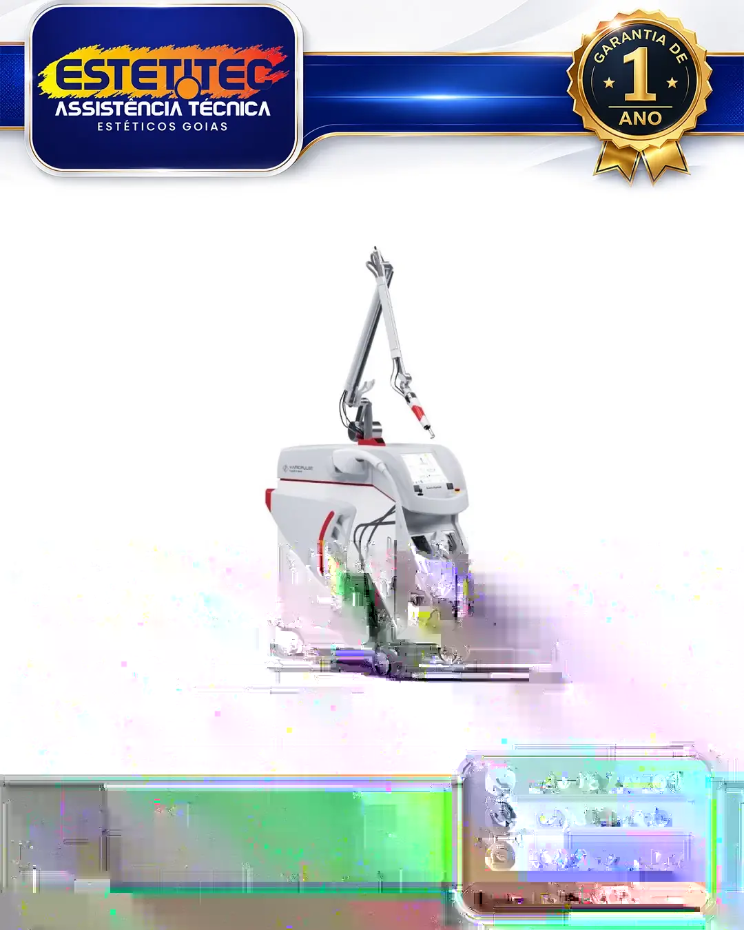 MANUTENÇÃO DE QUANTA SYSTEM DISCOVERY PICO PLUS SANTA CATARINA