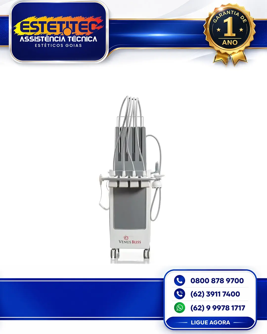 MANUTENÇÃO DE VENUS CONCEPT VENUS BLISS GOIÁS