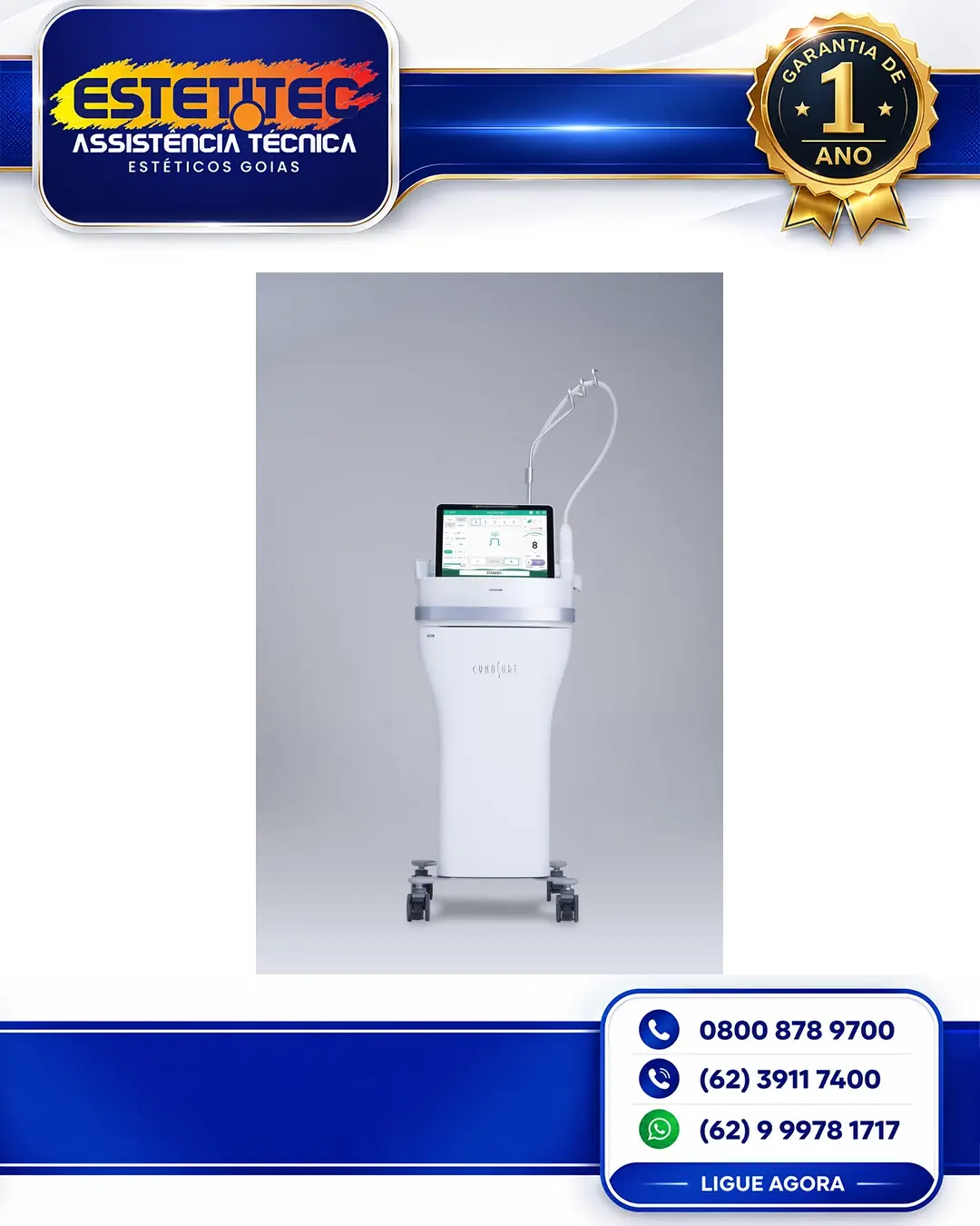 MANUTENÇÃO DE ZIMMER CRYO MINI DISTRITO FEDERAL