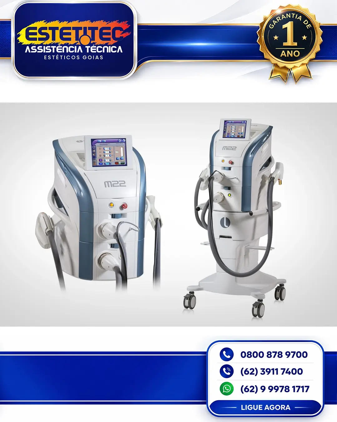 MANUTENÇÃO LUMENIS M22 MATO GROSSO