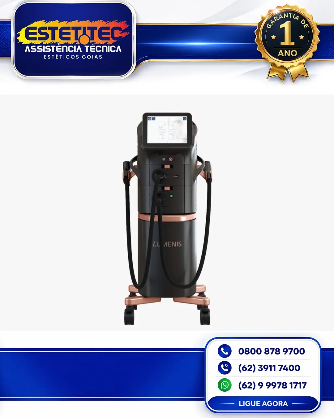 MANUTENÇÃO LUMENIS STELLAR M22 MATO GROSSO