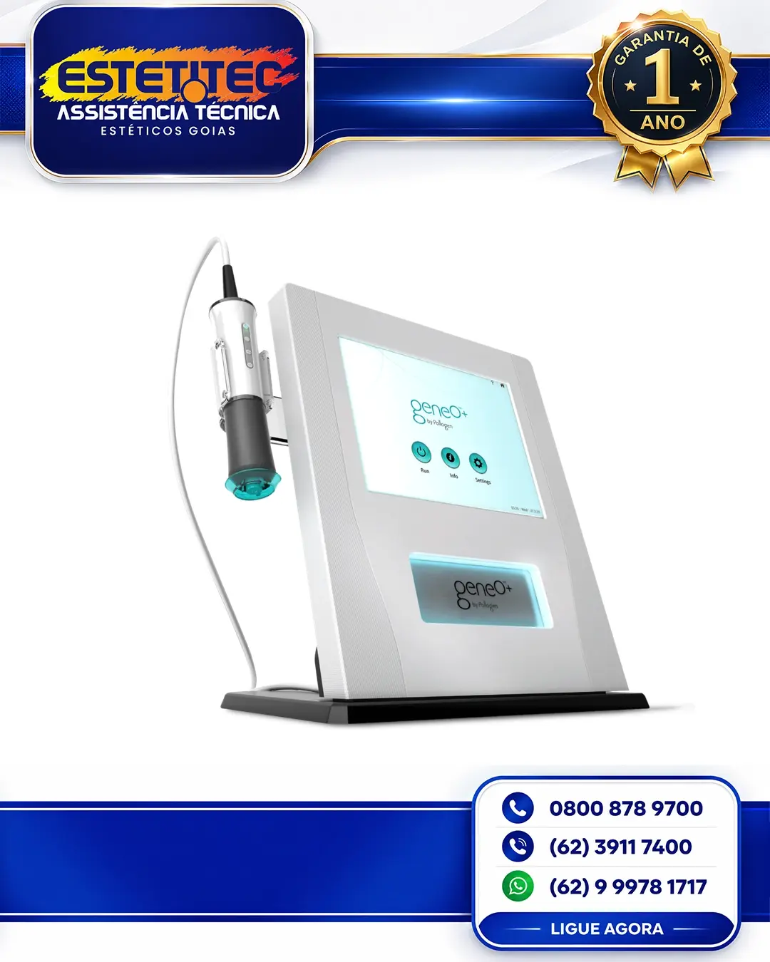 MANUTENÇÃO POLLOGEN GENEO PLUS MATO GROSSO