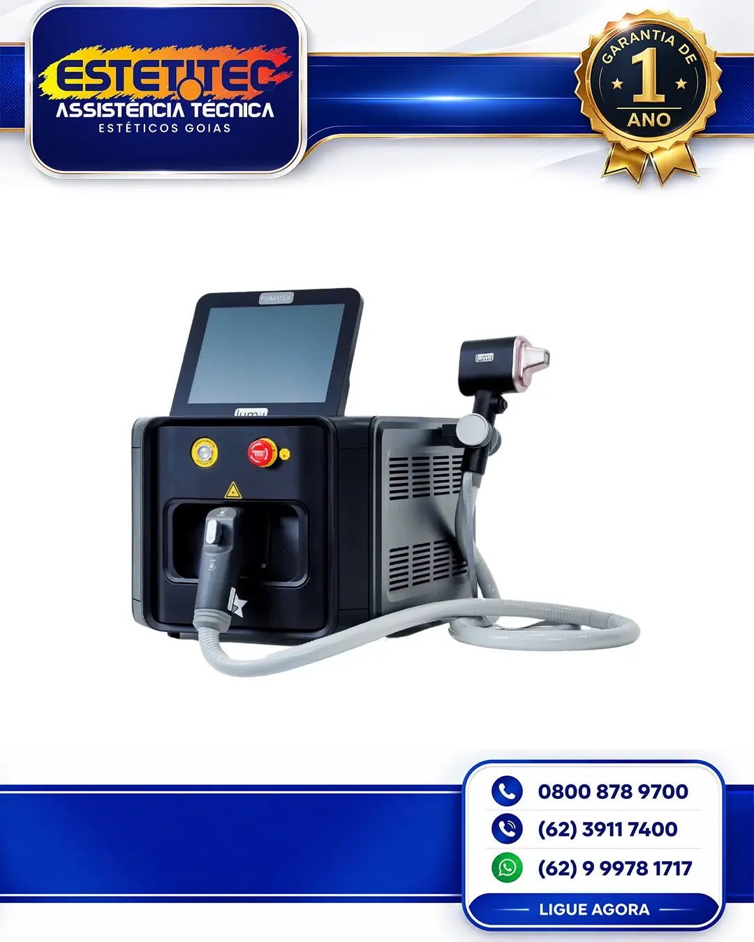 MANUTENÇÃO PREVENTIVA FISMATEK LUMII SANTA CATARINA