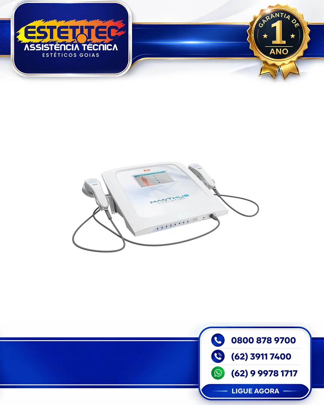 MANUTENÇÃO PREVENTIVA KLD MANTHUS EVOLUTION DISTRITO FEDERAL