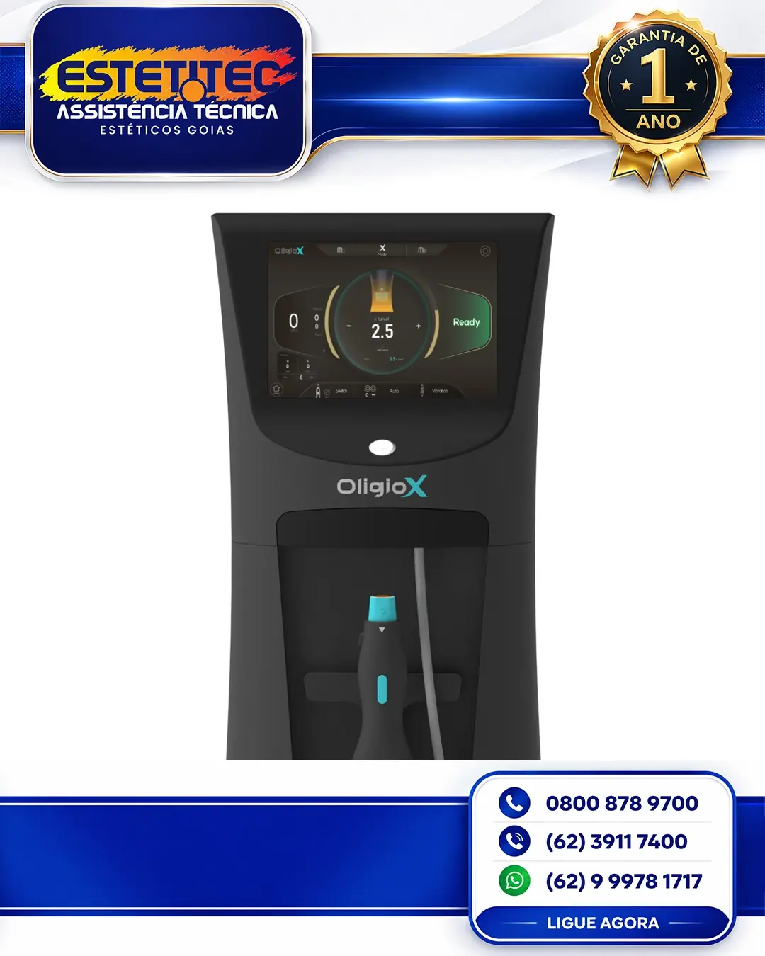 MANUTENÇÃO PREVENTIVA WONTECH OLIGIO X CUIABÁ