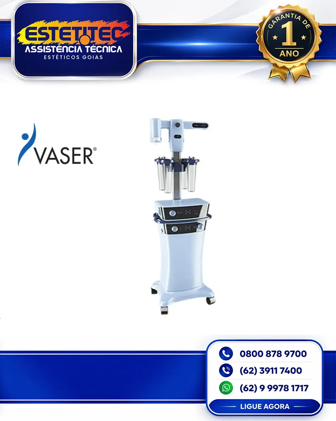 MANUTENÇÃO SOLTA MEDICAL VASER PARANÁ