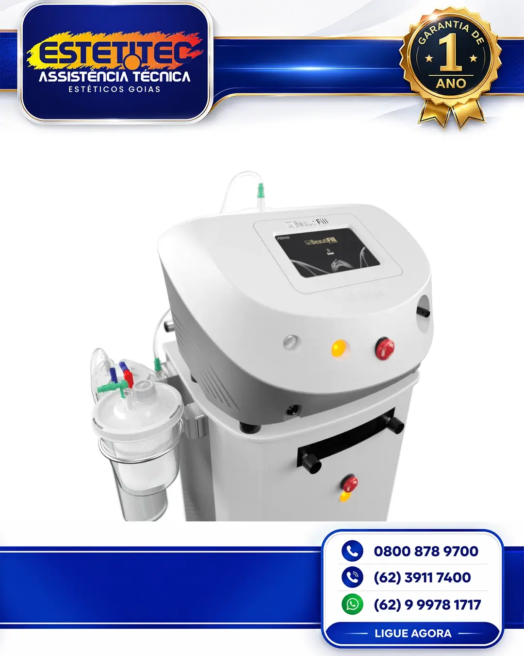 REPARO ALMA LASER BEAUTIFILL PORTO ALEGRE