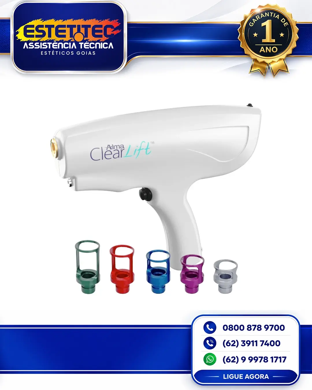REPARO ALMA LASER CLEARLIFT PORTO ALEGRE