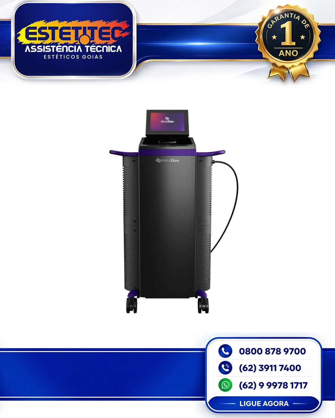 REPARO ALMA LASER DUO BRASIL