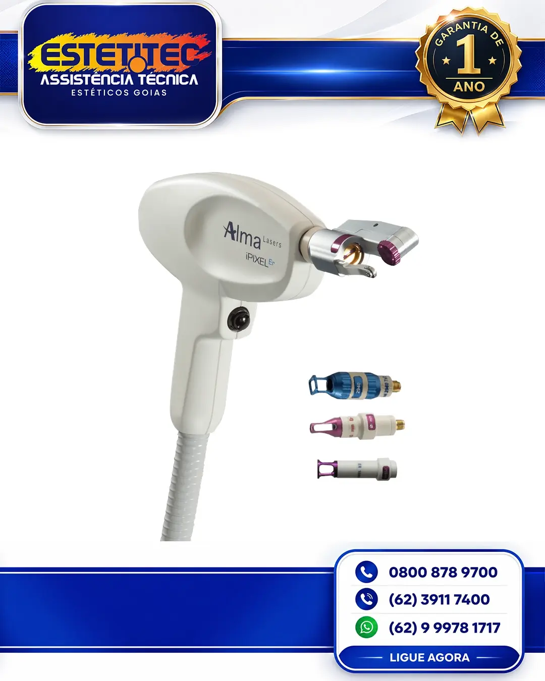 REPARO ALMA LASER HARMONY ACNE MATO GROSSO