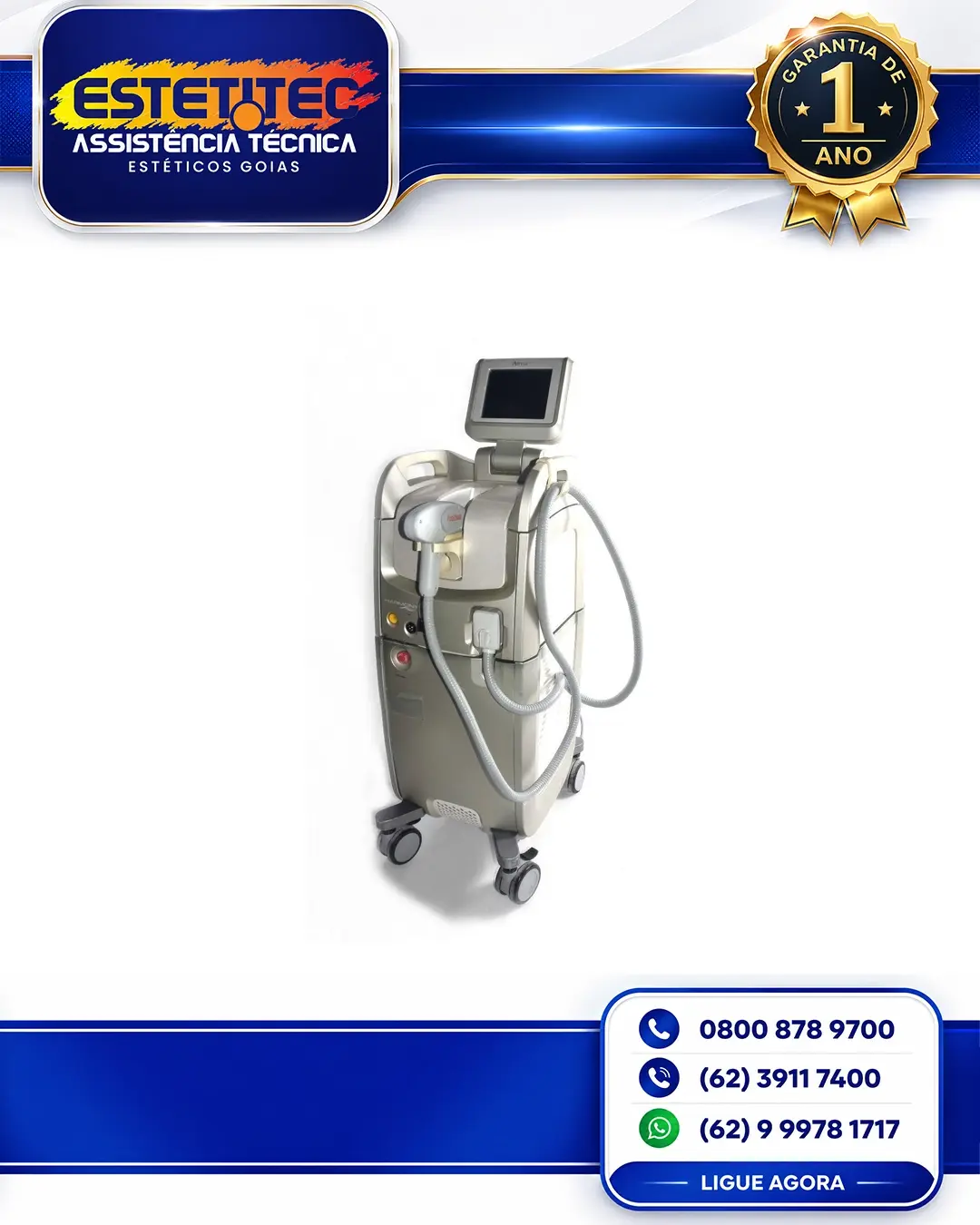 REPARO ALMA LASER HARMONY PIXEL NO BRASIL