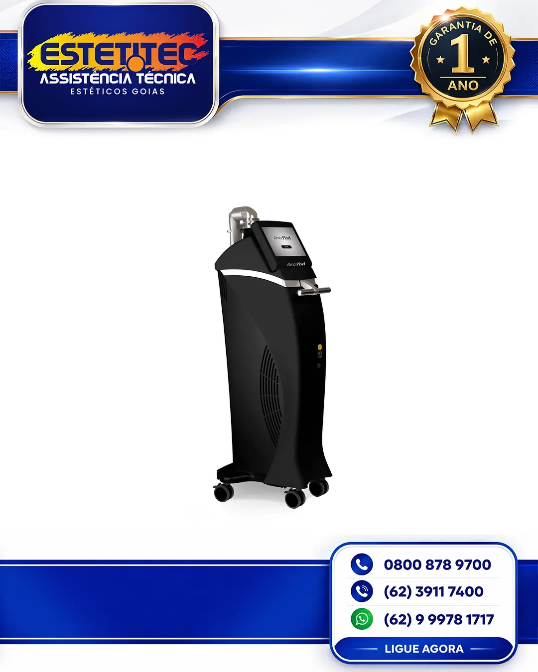 REPARO ALMA LASER PIXEL PORTO ALEGRE