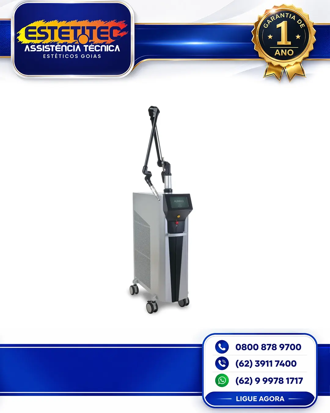 REPARO ALMA LASER Q SWITCH MATO GROSSO